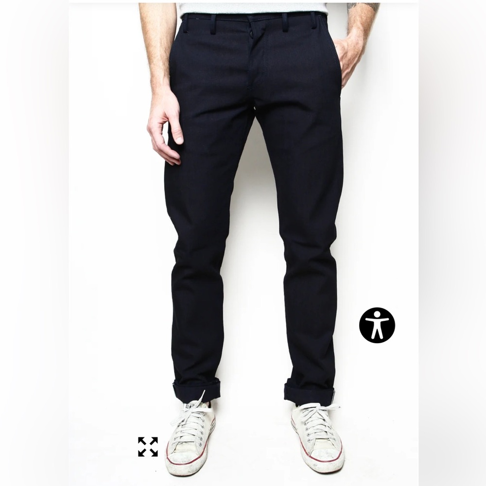 Officer Trousers // Indigo Selvedge Canvas